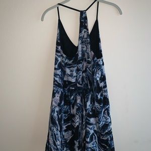 Spaghetti strap, racerback mini sundress
